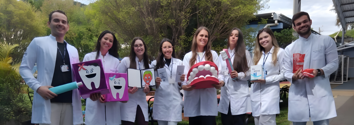 Curso de Odontologia da PUC Minas Poços de Caldas tem projeto de saúde bucal aprovado em Observatório Estadual de Boas Práticas 