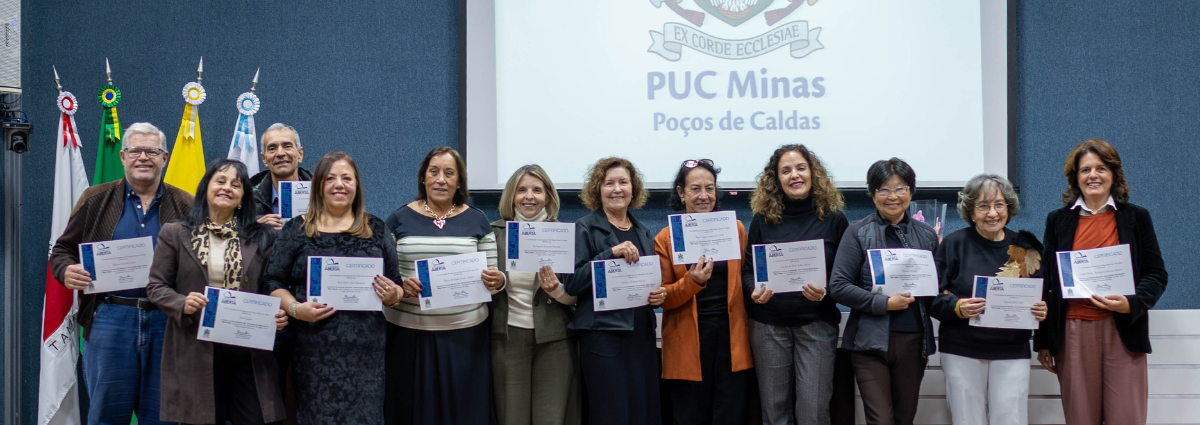 8ª edição do projeto Universidade Aberta para a Maioridade finaliza semestre com formatura